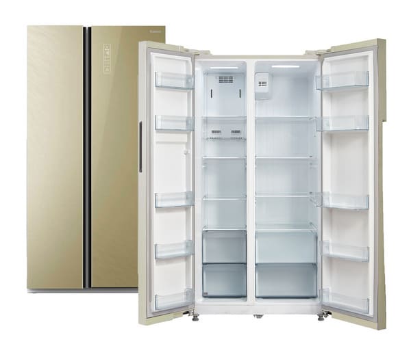 Fridge Biryusa SBS 587 GG